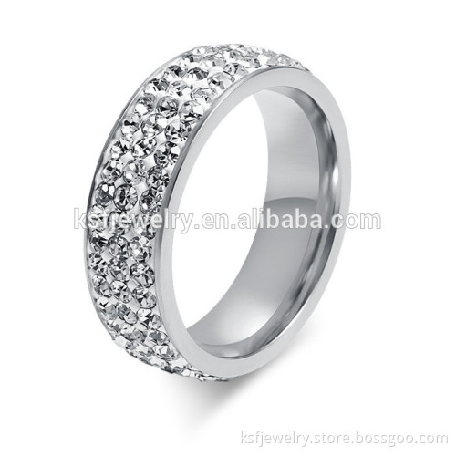 China manufacturer women fashion wedding ring jewelry for women with cz